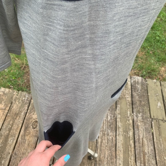 Sweater Knit Cardigan Dress with Pockets - Picture 5 of 6